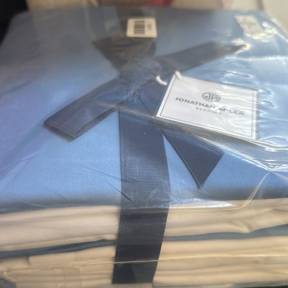 LAST ONE 🔥 Jonathan Adler King Ripple supinated cotton duvet set - Picture 11 of 12